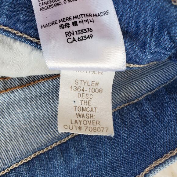 Mother Tomcat Straight Jeans Layover 30 / 10 - Picture 8 of 11